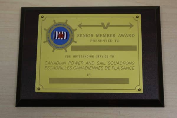 Plaque - 5 Merit Mark  - English
