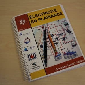 Électricité en plaisance - livre imprimé trousse