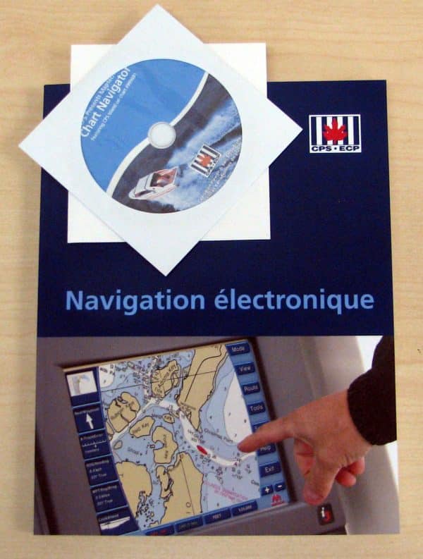 Navigation électronique - livre imprimé trousse
